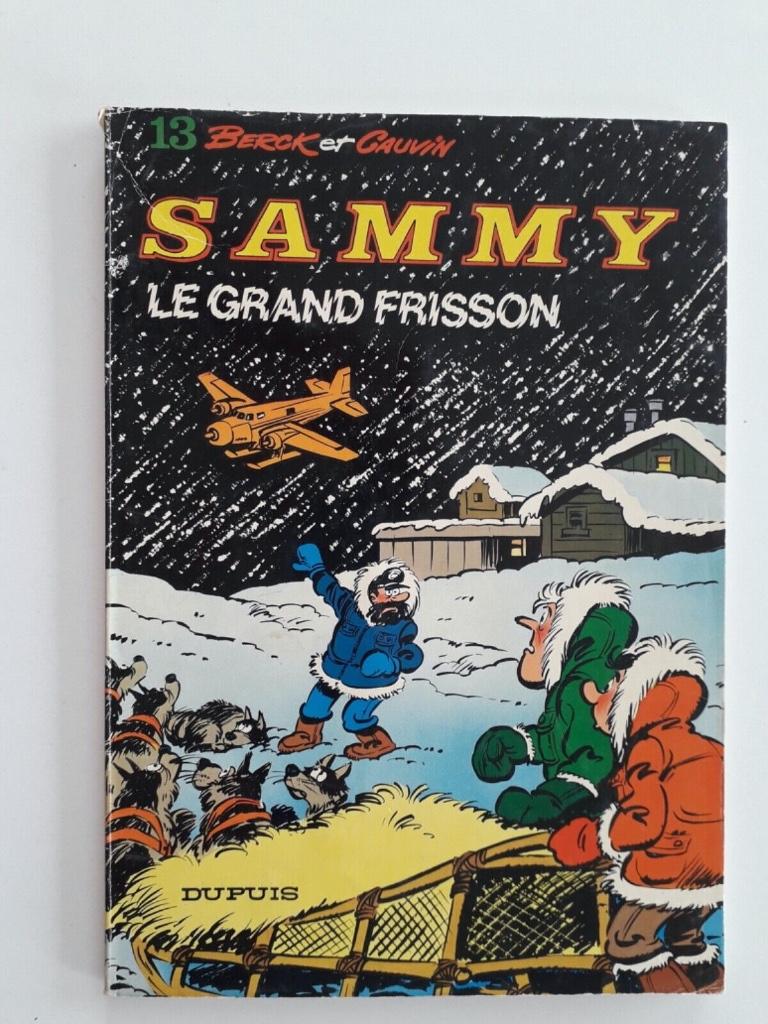 BD EO Sammy 13 Le grand frisson Berck Cauvin broché Dupuis, Gelezen, Eén stripboek, Berck & Cauvin, Ophalen of Verzenden