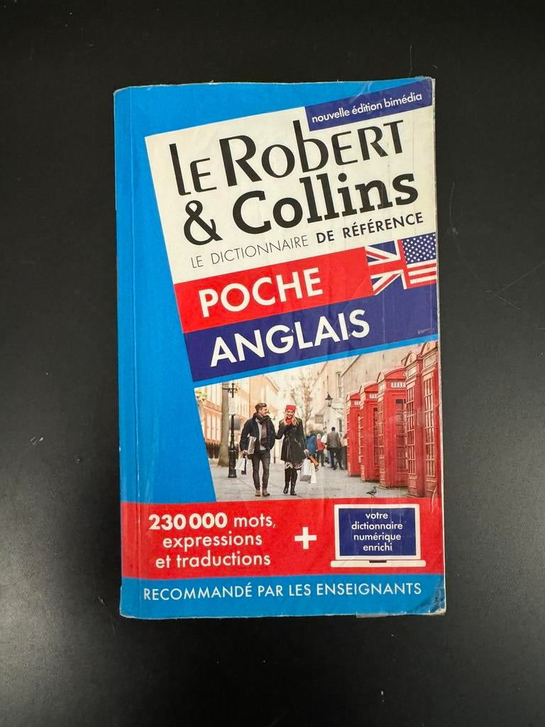 Dictionnaire Anglais LE ROBERT ET COLLINS, Utilisé, Anglais