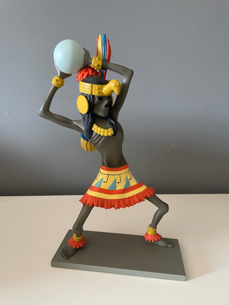 Tintin Rascar Capac Leblon Delienne, Ophalen, Kuifje, Zo goed als nieuw, Beeldje of Figuurtje