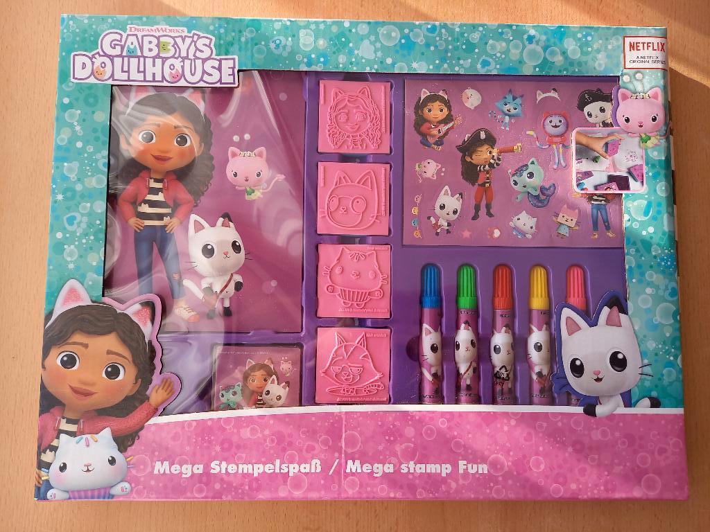 NIEUW Gaby's poppenhuis tekenset/stempels, Ophalen of Verzenden, Nieuw, Knutselen