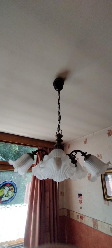 Luster, Huis en Inrichting, Lampen | Kroonluchters, Ophalen, Gebruikt