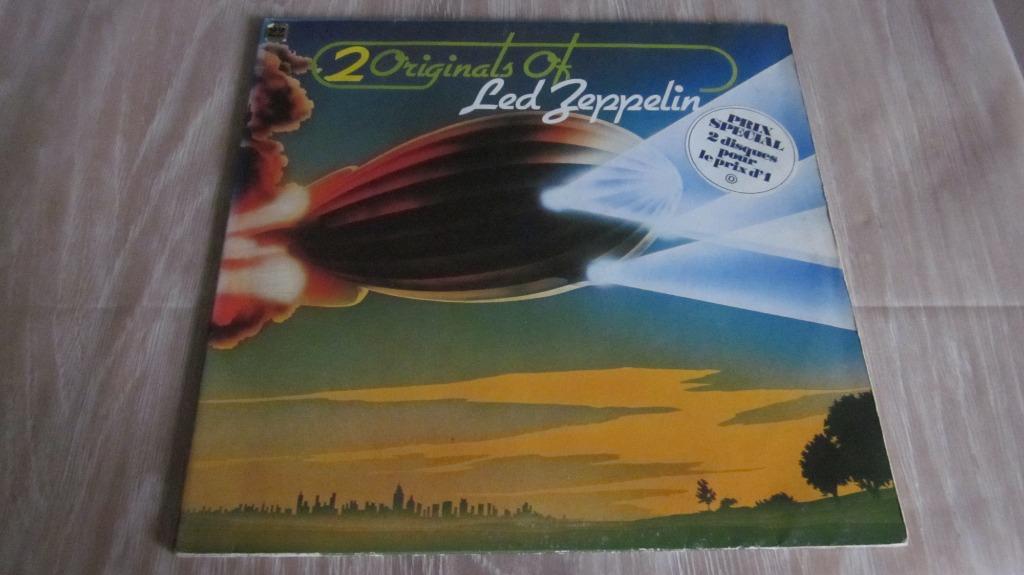 LED ZEPPELIN - 2 originaux de Led Zeppelin (2 LP) 1974, CD & DVD, Vinyles | Rock, Comme neuf, Pop rock, 12 pouces, Enlèvement ou Envoi