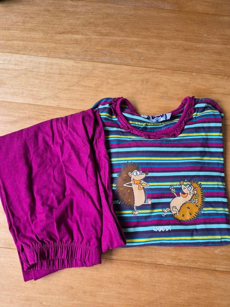 Pyjama Woody 10 jaar/140, Kinderen en Baby's, Ophalen of Verzenden, Gebruikt, Woody, Nacht- of Onderkleding