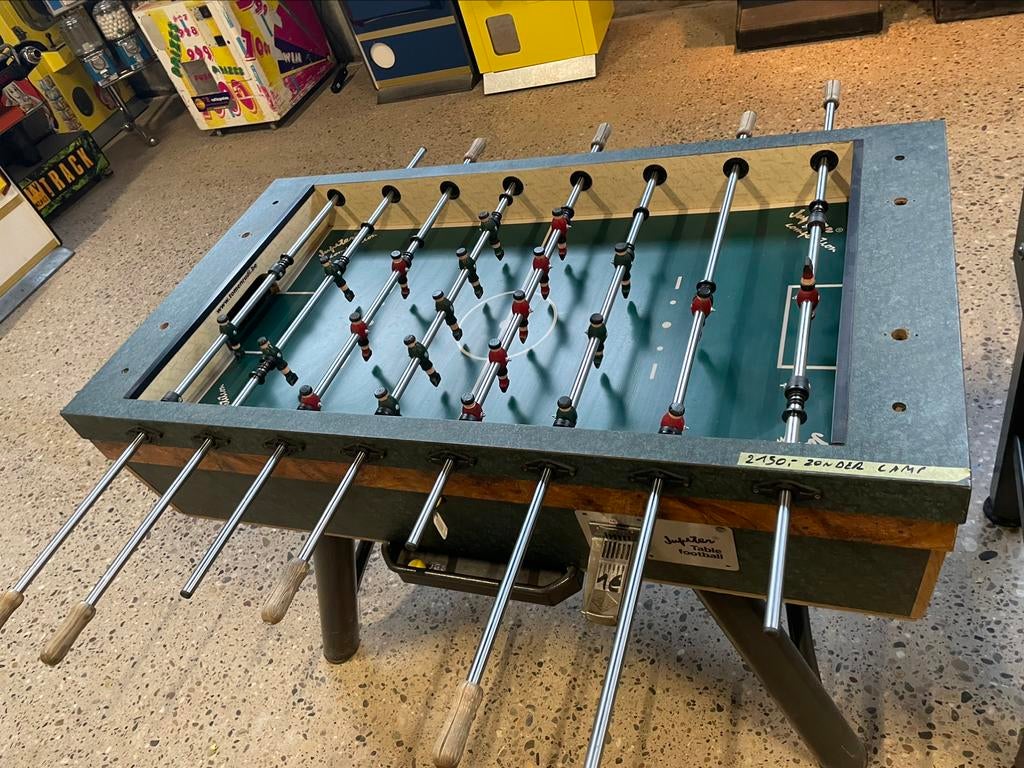 Babyfoot / baby-foot / kicker Jupiter Eurosoccer, Enlèvement ou Envoi, Utilisé