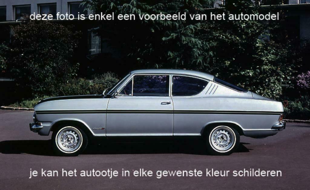 Opel Kadett B Coupé 1970 : kit / zelfbouwpakketje / metaal !, Hobby en Vrije tijd, Modelbouw | Auto's en Voertuigen, Nieuw, Verzenden