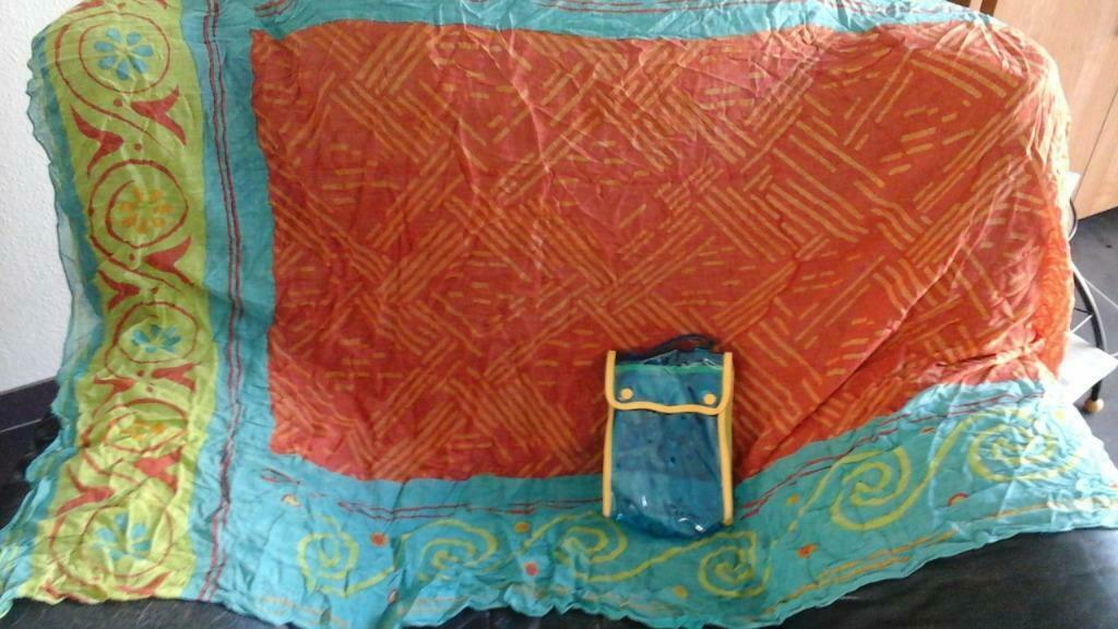 châle avec sa sacoche de transport 100% coton hypoallergéniq, Vêtements | Femmes, Enlèvement ou Envoi, Comme neuf, Écharpe
