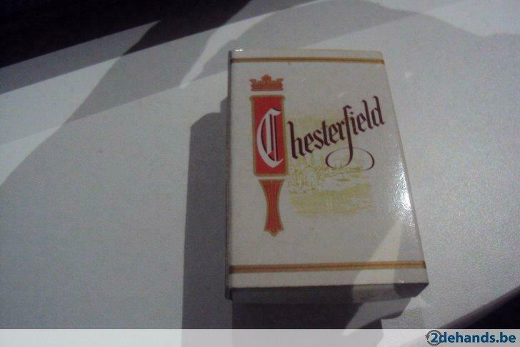 chesterfield, Verzamelen, Gebruikt, Luciferdoosjes of -merken