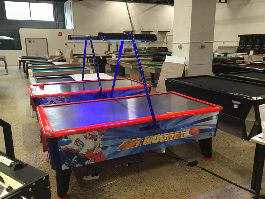 Airhockey (s) uit exploitatie pro luchthockey, icehockey, Ophalen of Verzenden, Zo goed als nieuw