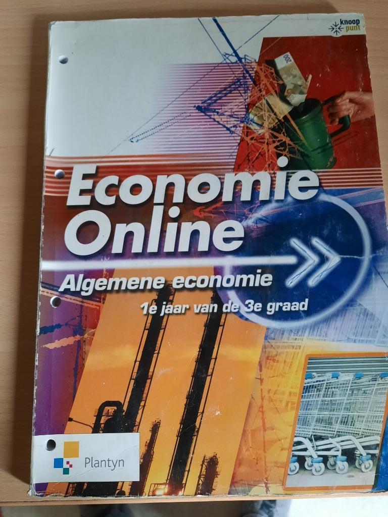 Studieboek : Economie online, Enlèvement, Utilisé, Secondaire, Économie