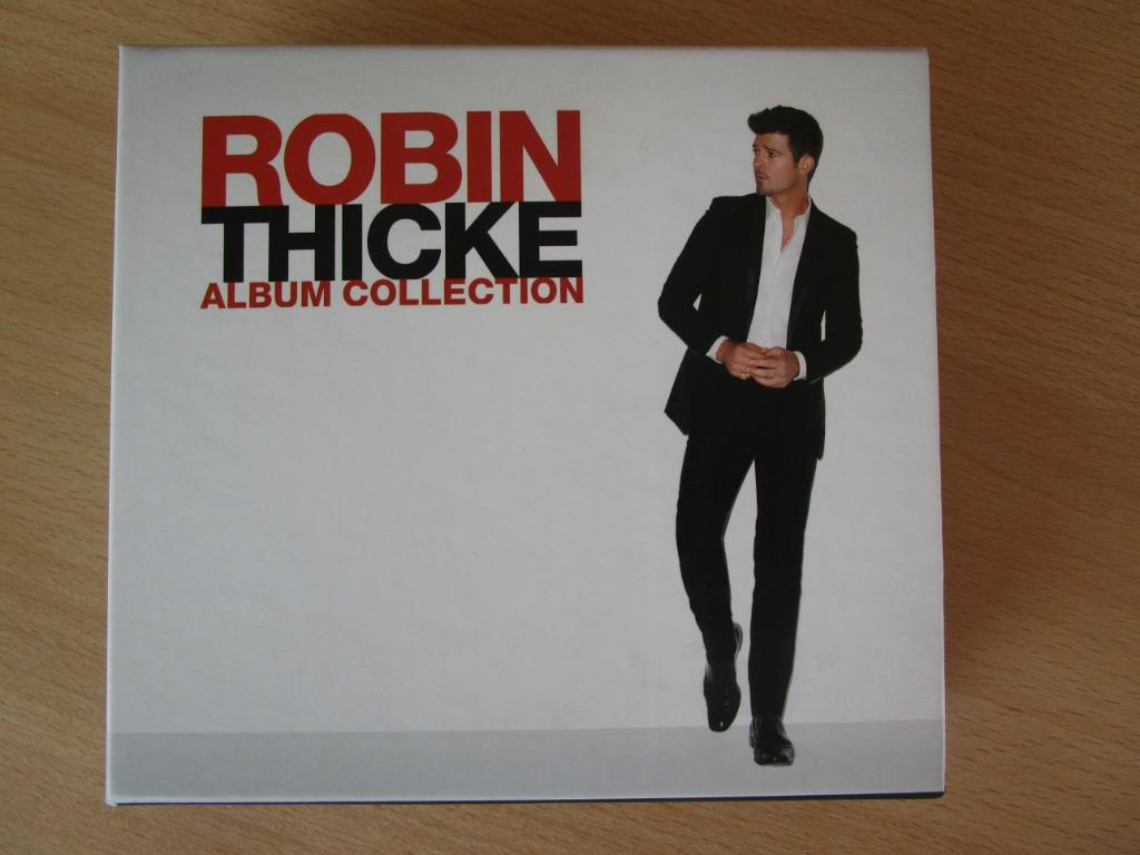 ROBIN THICKE ====== ALBUM COLLECTION ===== 5 CD BOX, Ophalen of Verzenden, Zo goed als nieuw, Boxset