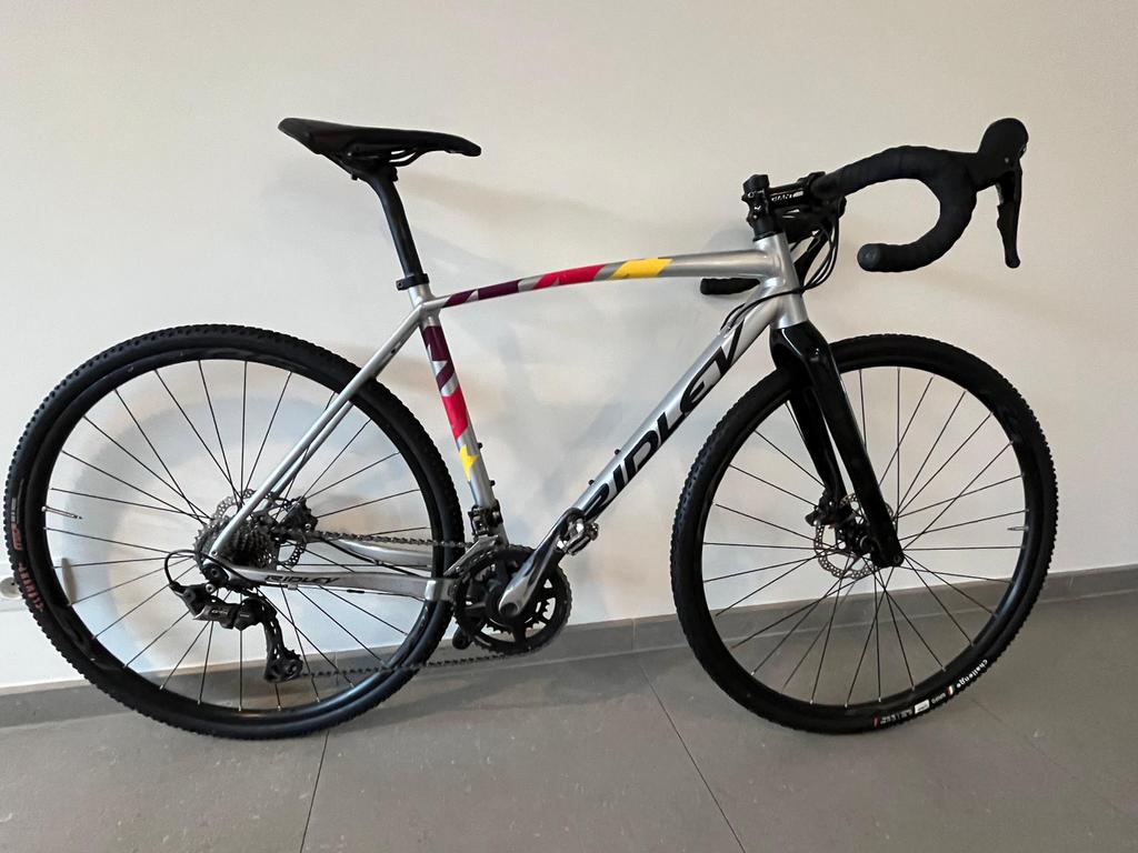 Ridley kanzo a gravel/koersfiets, Fietsen en Brommers, Gebruikt, Aluminium, 49 tot 53 cm, Meer dan 20 versnellingen