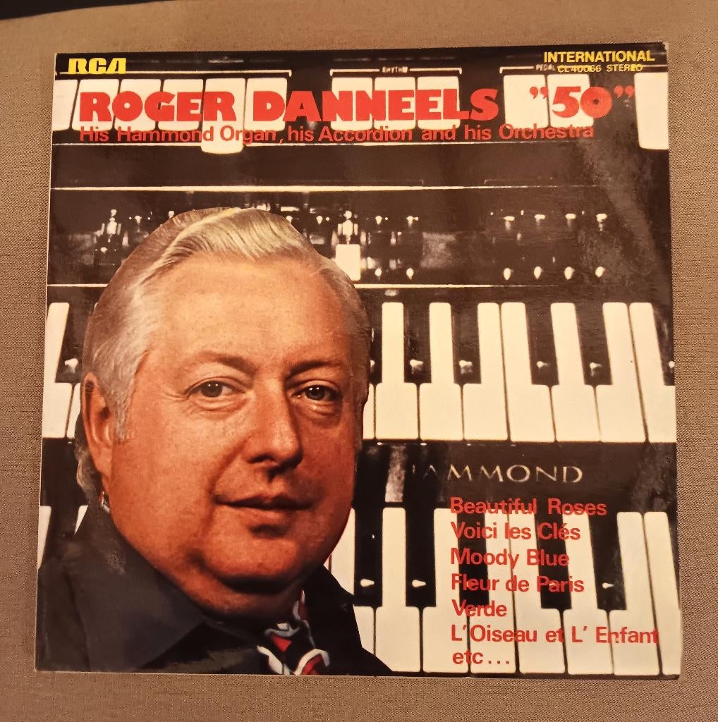 DUBBEL LP ROGER DANNEELS 50      een pro, Ophalen, Overige genres