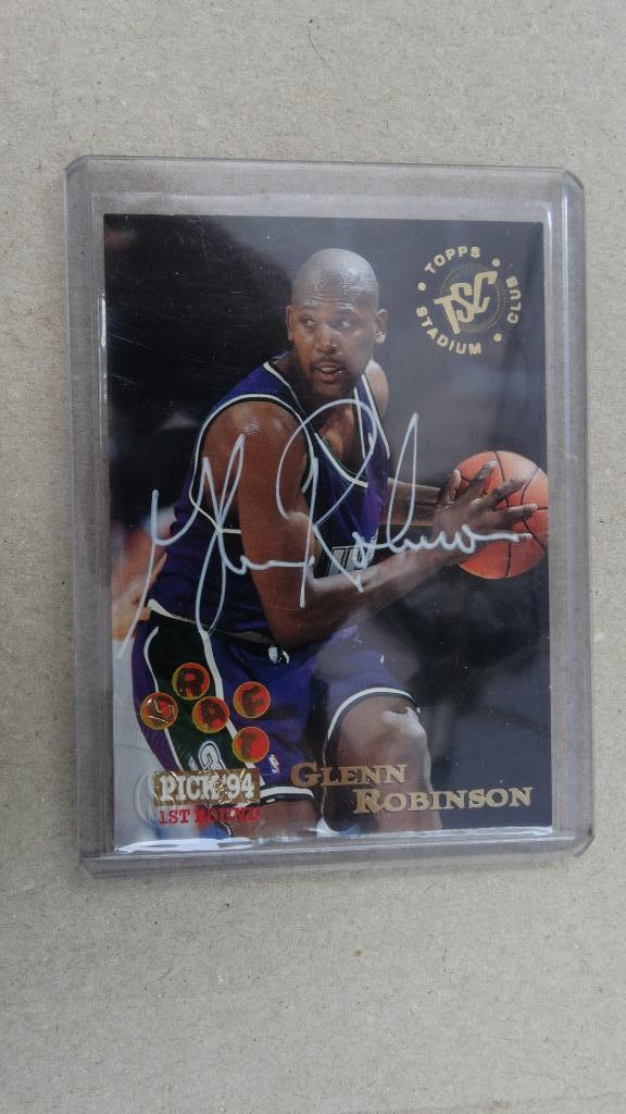 1995 Topps S.C. G.Robinson RC "Cert. Auto"  (crd #183), Sport en Fitness, Basketbal, Nieuw, Overige typen, Verzenden