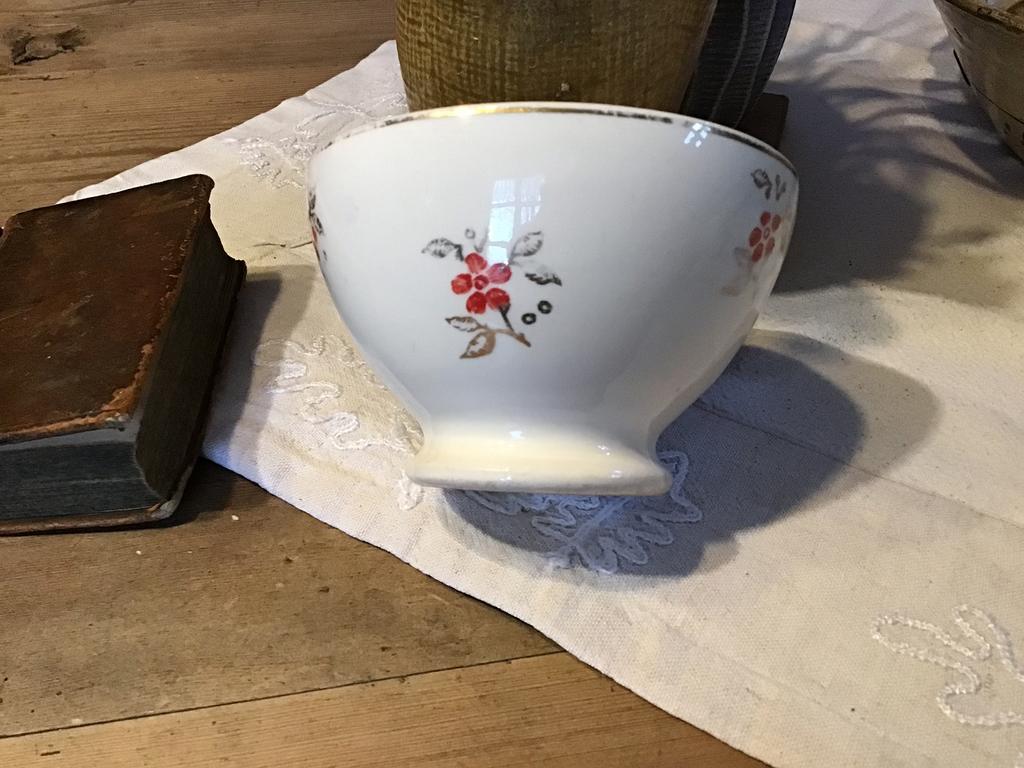 Vintage spoelkom SC Maestricht Petrus Regout, Antiek en Kunst, Ophalen of Verzenden