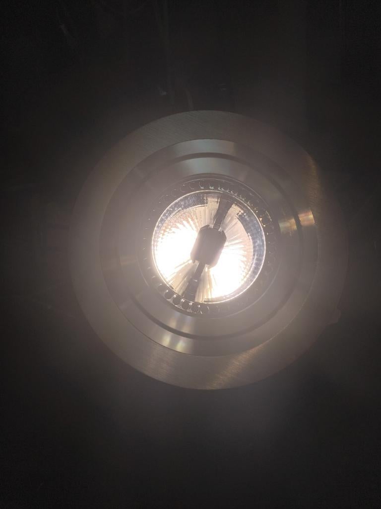 Grote aluminium LED inbouwspot, Huis en Inrichting, Lampen | Spots, Ophalen