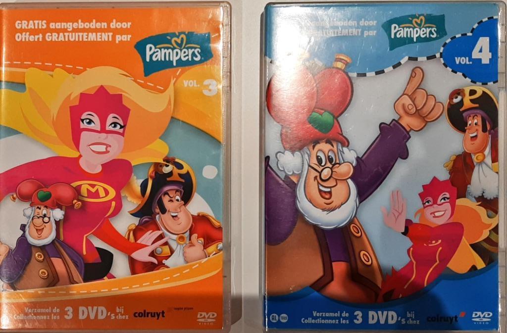 Studio 100 set 2 DVDs, Ophalen, Zo goed als nieuw, Verhaal of Sprookje, 6 tot 9 jaar