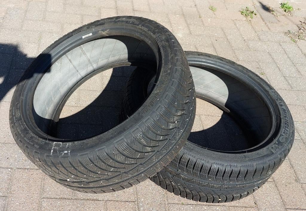 Winterbanden Michelin Pilot Alpin 225/40R18, Auto-onderdelen, Banden en Velgen, Ophalen, Gebruikt, Winterbanden