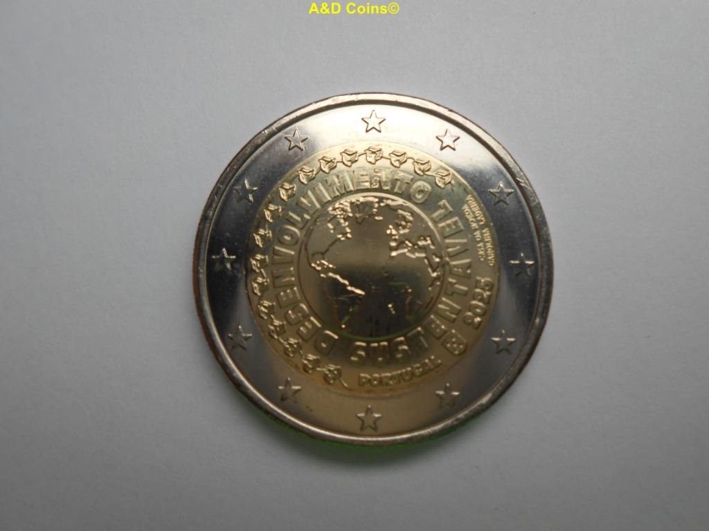Portugal 2 Euro cc 2025, Envoi, Portugal, 2 euros, Monnaie en vrac