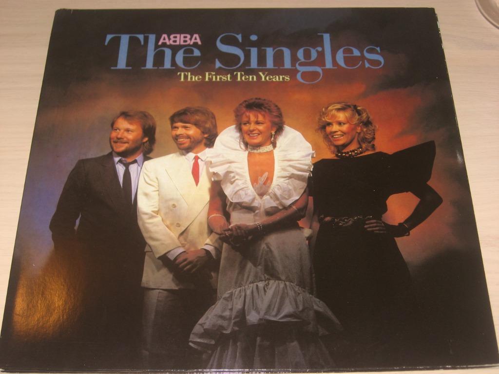 Doubles disque vinyl 33 tours abba The singles, Enlèvement ou Envoi, Comme neuf