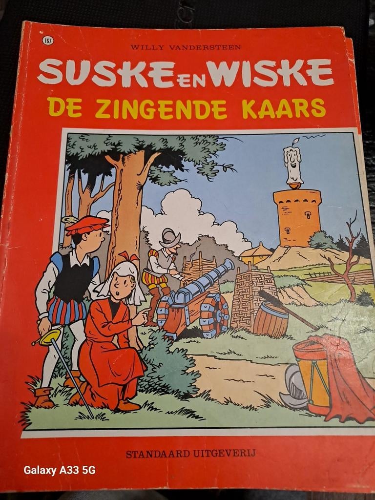 Suske en Wiske, Enlèvement ou Envoi, Utilisé