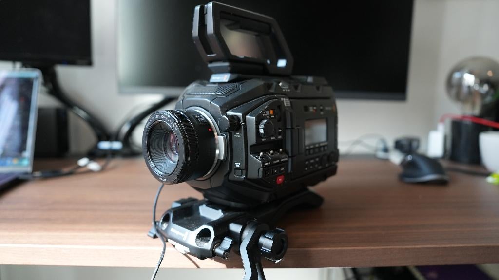 Blackmagic Ursa mini pro 4.6K G1, Ophalen, Zo goed als nieuw, Camera, Overige merken
