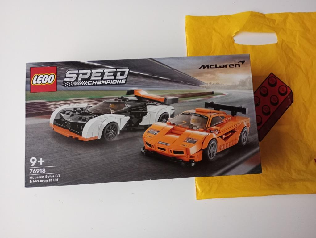 LEGO - 76918 - McLaren Solus GT & McLaren F1 LM, Ophalen of Verzenden, Nieuw, Complete set, Lego