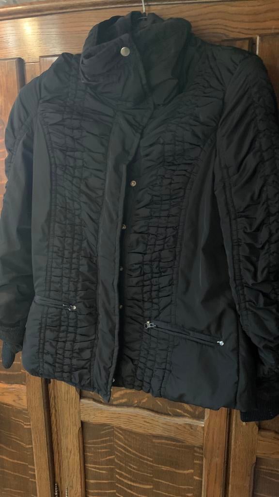 Zwarte winteranorak voor dames, Kleding | Dames, Jassen | Winter, Bel et Bo, Gedragen, Maat 42/44 (L), Zwart