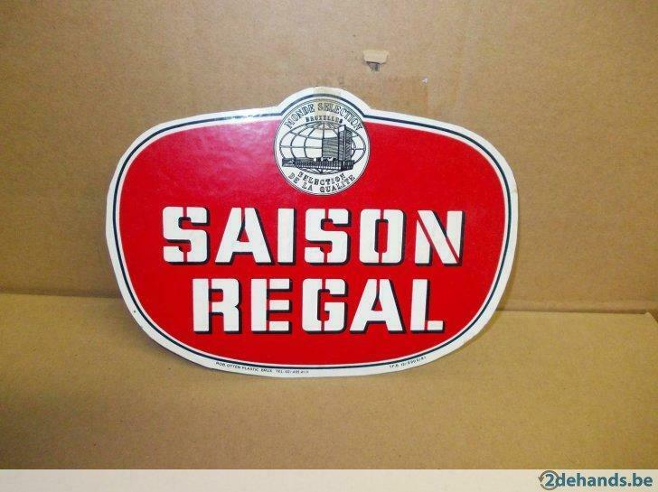 Beersign Reclame.Saison Regal, Ophalen of Verzenden, Gebruikt