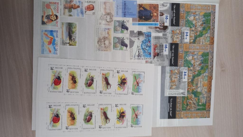 Timbres Belgique 1996, Timbres & Monnaies, Sans timbre, Neuf, Enlèvement ou Envoi, Non oblitéré