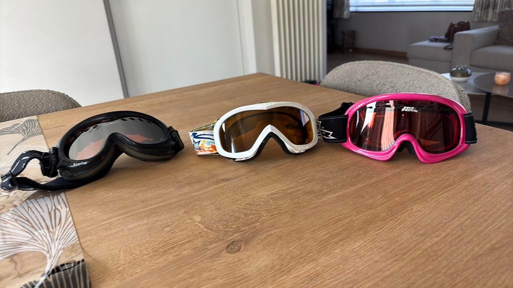 Lot de 2 Masques de ski, Autres marques, Enlèvement ou Envoi, Utilisé, Autres types