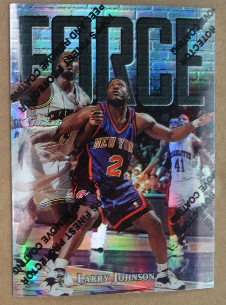 Les meilleurs réfracteurs LARRY Johnson 139 + 231 de la NBA, Envoi, Neuf, Autres types