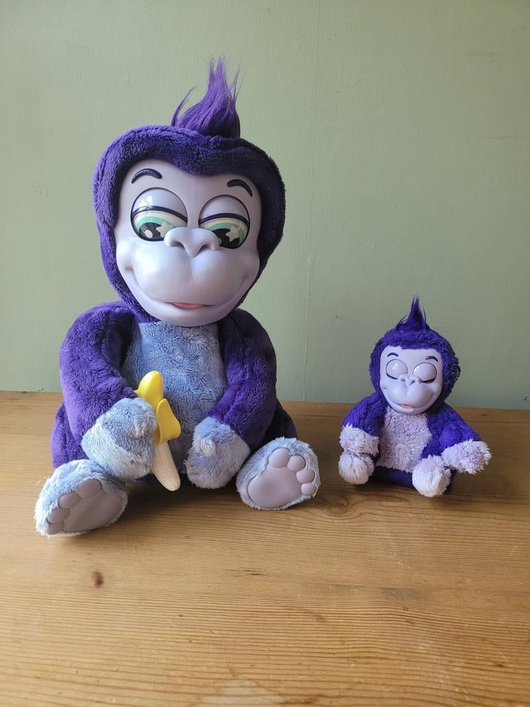 Tiki & Toko vintage gorilla knuffelbeesten, Ophalen of Verzenden