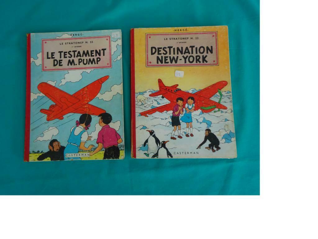Bandes dessinées  HERGE, Plusieurs BD, Enlèvement ou Envoi, Utilisé, Hergé