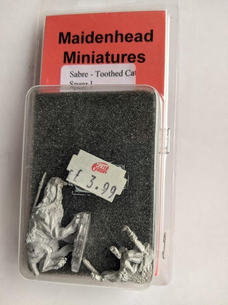 Cavalerie en dents de sabre Maidenhead Miniatures #5 Spear I, Enlèvement ou Envoi, Neuf