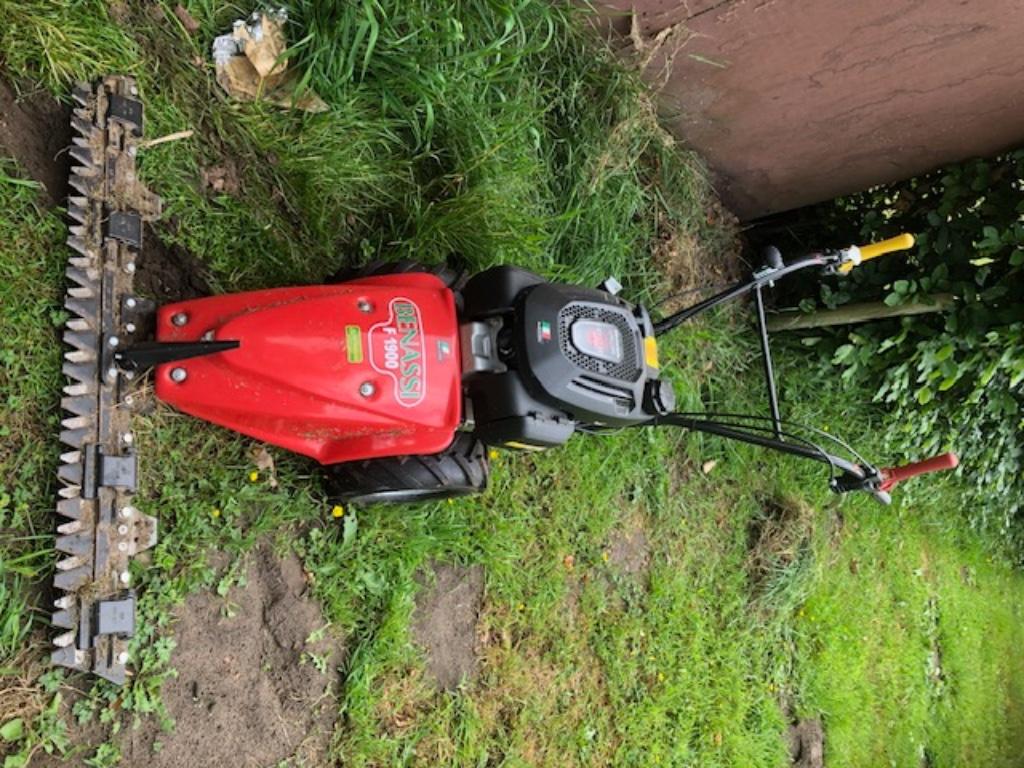 Maaibalk benassi, Ophalen, Zo goed als nieuw