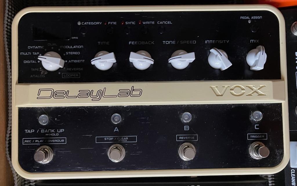 VOX DelayLab - delay effet, Musique & Instruments, Effets, Enlèvement ou Envoi, Delay ou Écho