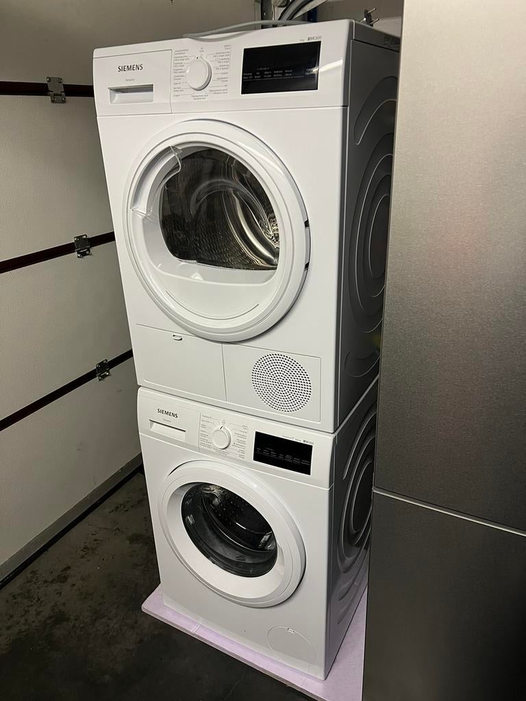 Sèche-linge + machine à laver Siemens à vendre., Electroménager, Lave-linge, Comme neuf, Enlèvement