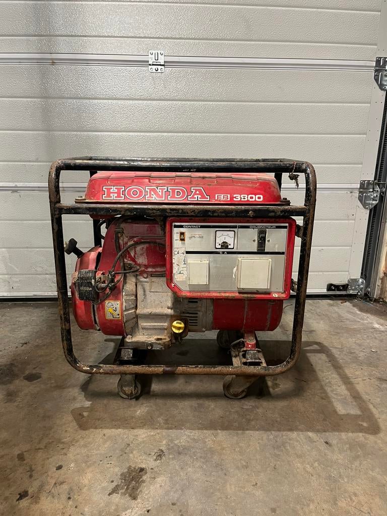 Honda EB 3800 benzine, Ophalen, Gebruikt, Minder dan 5 kVA, Benzine