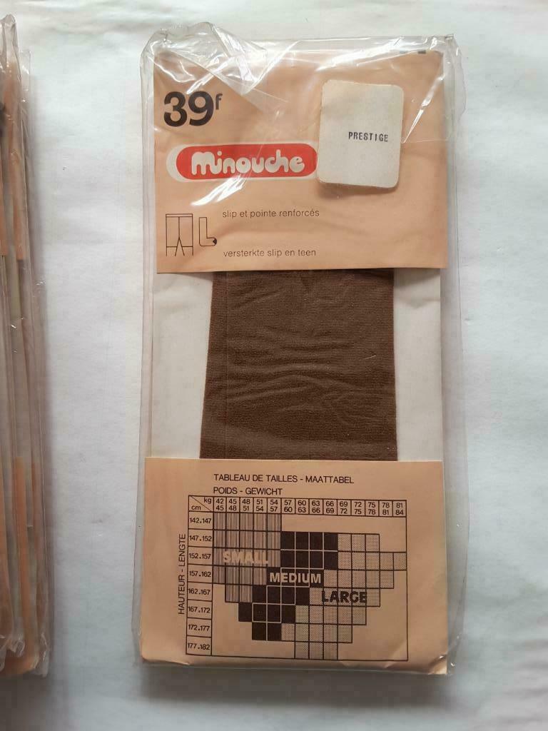 Panty - Panty Minouche maat M prestige color, Beige, Nieuw, Ophalen of Verzenden, Panty