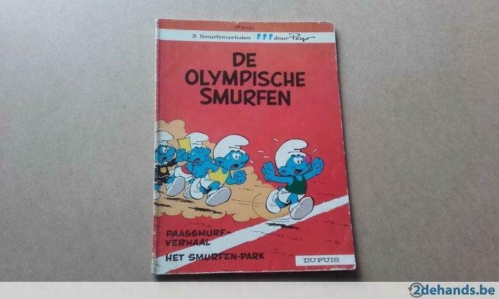 De smurfen.11.De olympische smurfen., Boeken, Ophalen of Verzenden, Gelezen