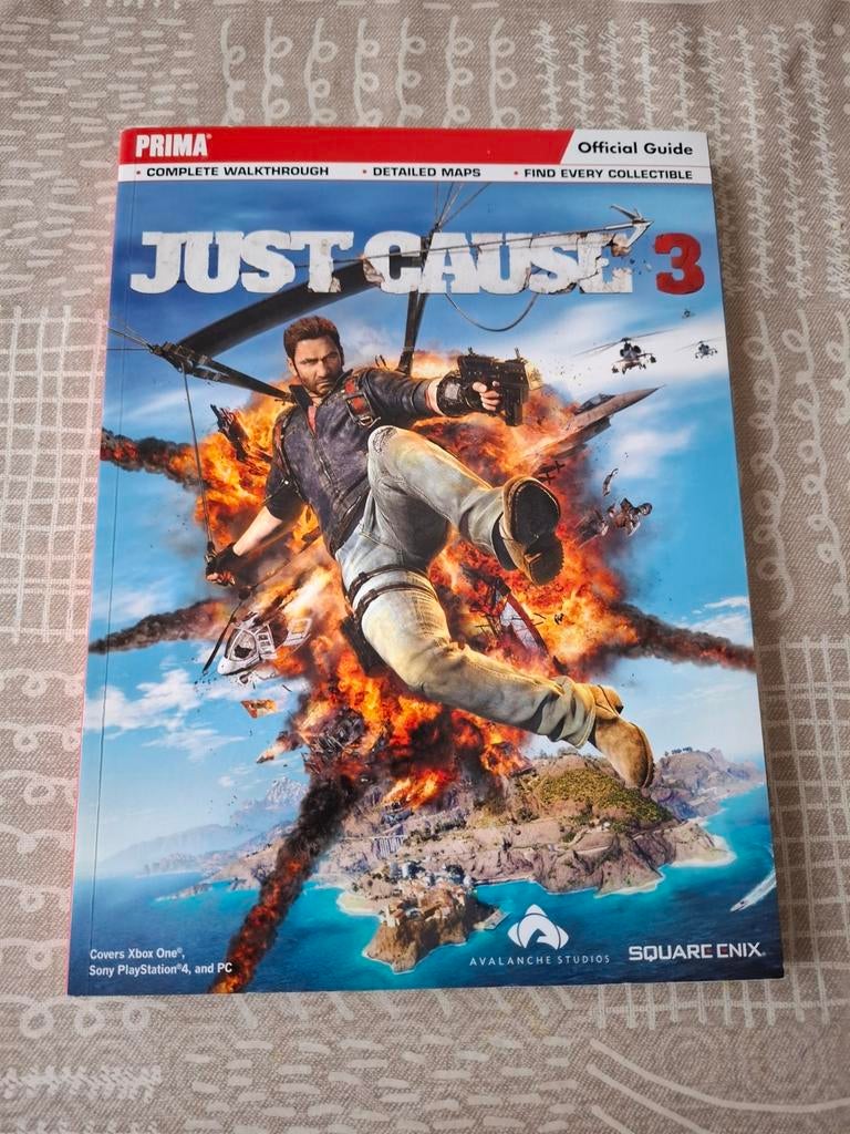 Guide officiel du jeu Just Cause 3 ! Objet de collection !, Enlèvement ou Envoi, Comme neuf