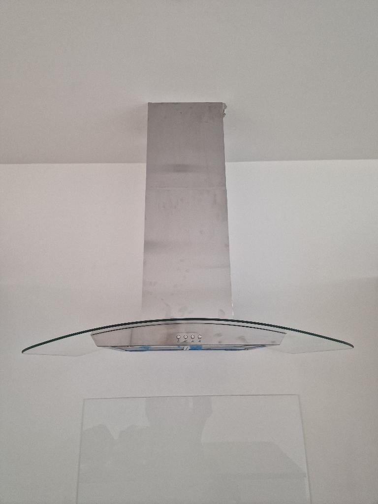 Dampkap Electrolux, Ophalen, Nieuw, Vrijstaand, Vlakschermkap