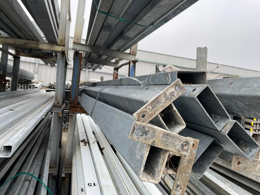 Profilés tubulaires 120x50x3mm | Longueur : 4620 mm, Enlèvement, Utilisé, Métal, Autres types