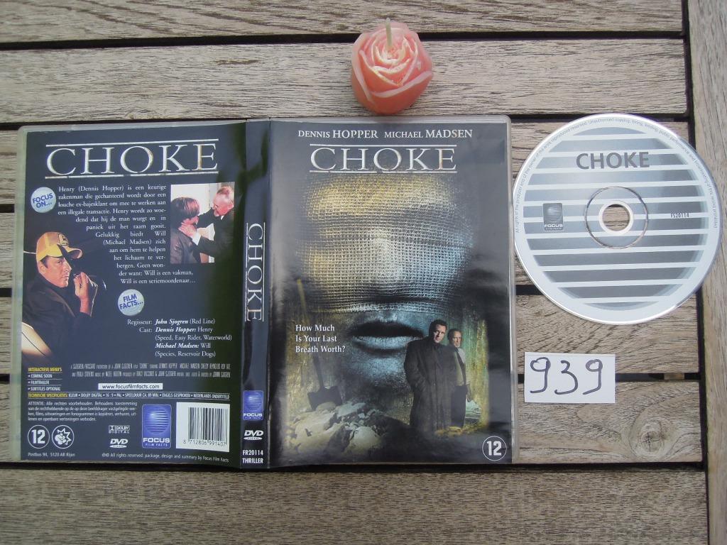 DVD Choke  met Dennis Hopper, Vanaf 12 jaar, Ophalen of Verzenden, Gebruikt, Overige genres