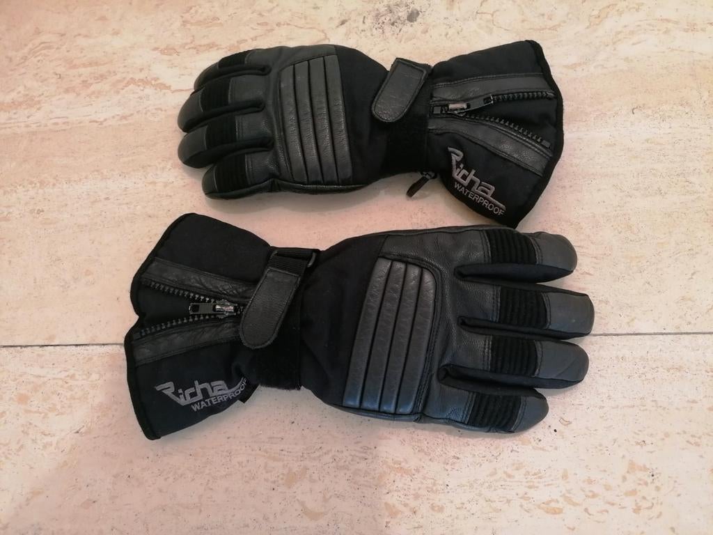 Winterhandschoenen Richa en waterdichte overhandschoenen, Motoren, Kleding | Motorkleding, Ophalen