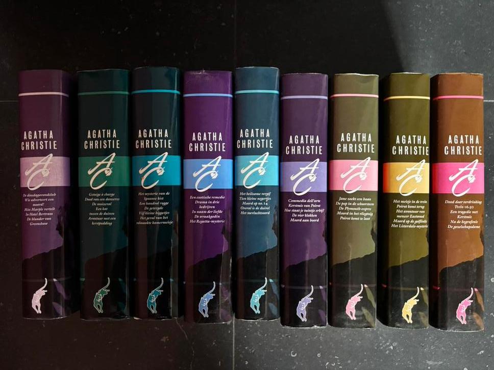 23 Agatha Christie - vijflingen, Boeken, Ophalen, Zo goed als nieuw