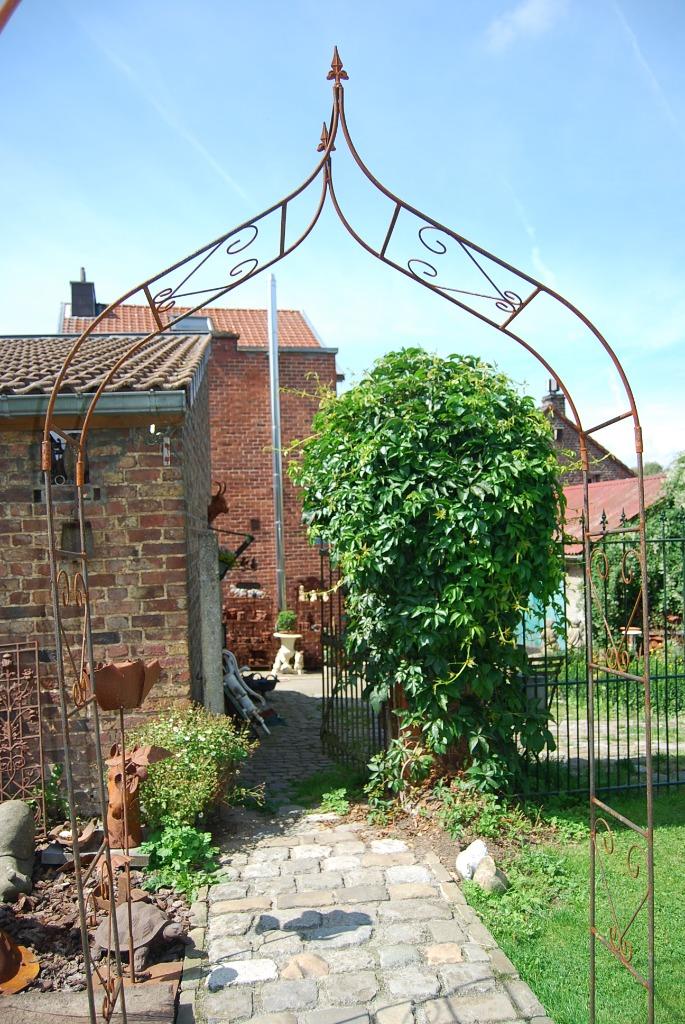 Boog, smeedijzeren tuinboog, Tuin en Terras, Ophalen of Verzenden, Nieuw