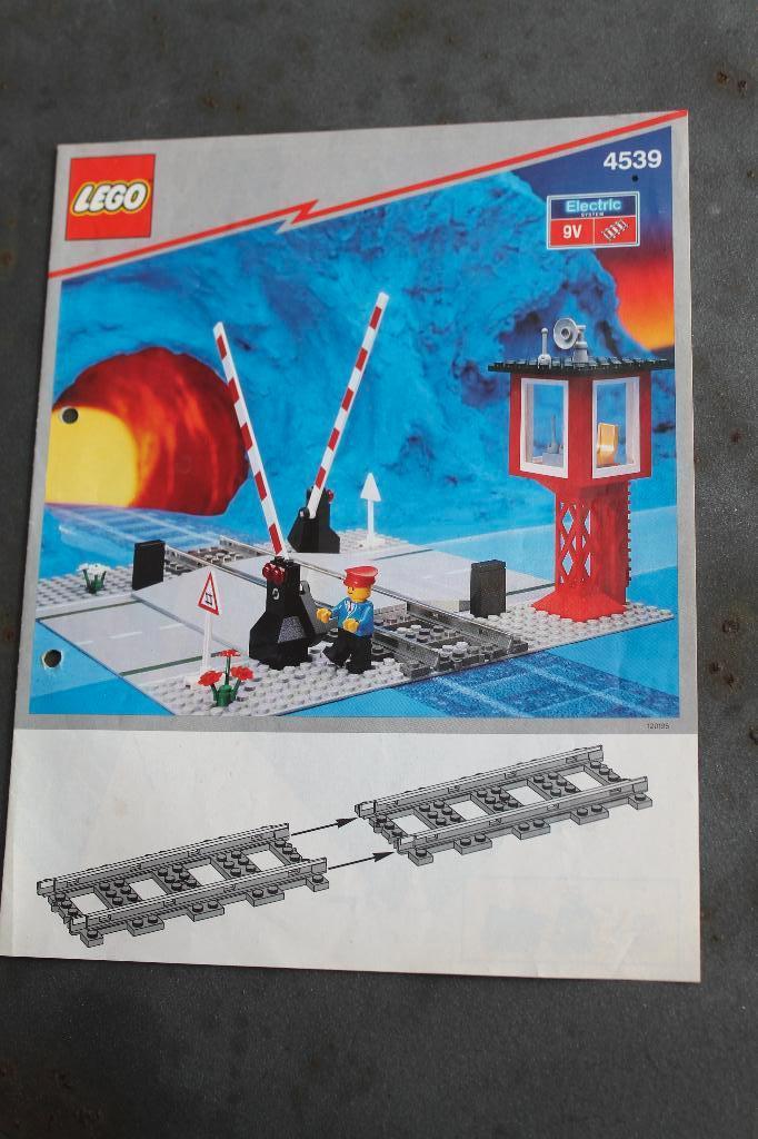 LEGO 4539 Manual Level Crossing, Ophalen of Verzenden, Gebruikt, Complete set, Lego