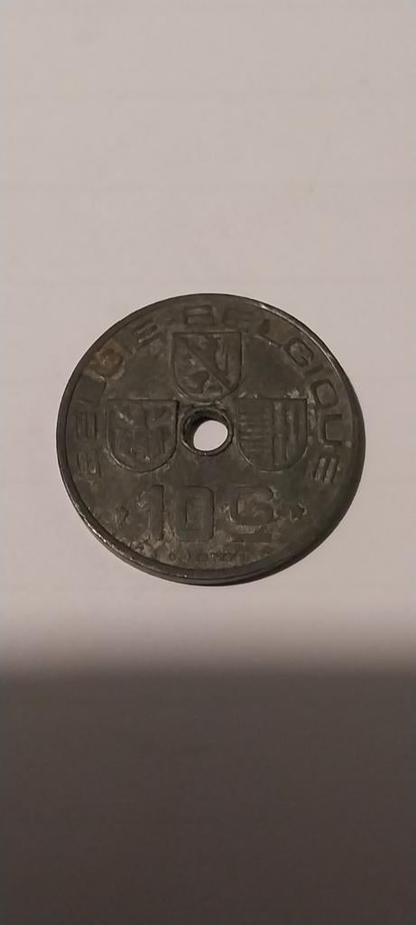 10 cent 1941 vlaams-frans, Verzenden, Metaal, Losse munt