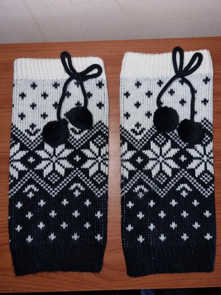 Jambières chauffe mollets bottes chaussures noir blanc, Vêtements | Femmes, Chaussures, Enlèvement ou Envoi, Porté